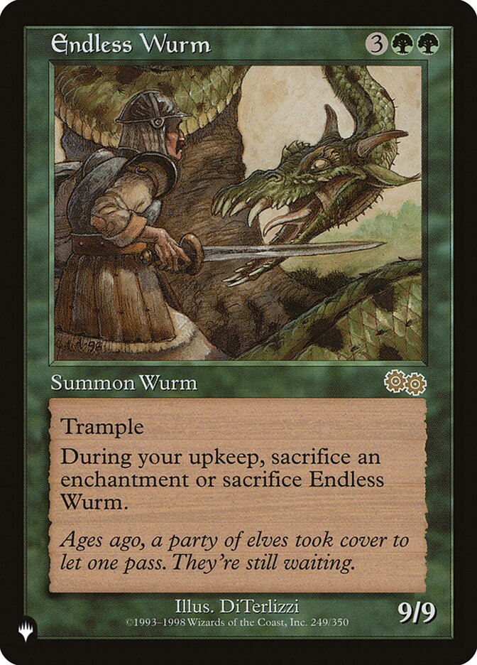 Endless Wurm [The List] - Magic: The Gathering - Card Brawlers | Quebec | Canada |