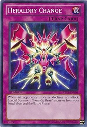 Heraldry Change [CBLZ-EN070] Common - Yu-Gi-Oh! - Card Brawlers | Quebec | Canada |