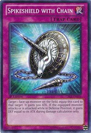 Spikeshield with Chain [CBLZ-EN076] Common - Yu-Gi-Oh! - Card Brawlers | Quebec | Canada |