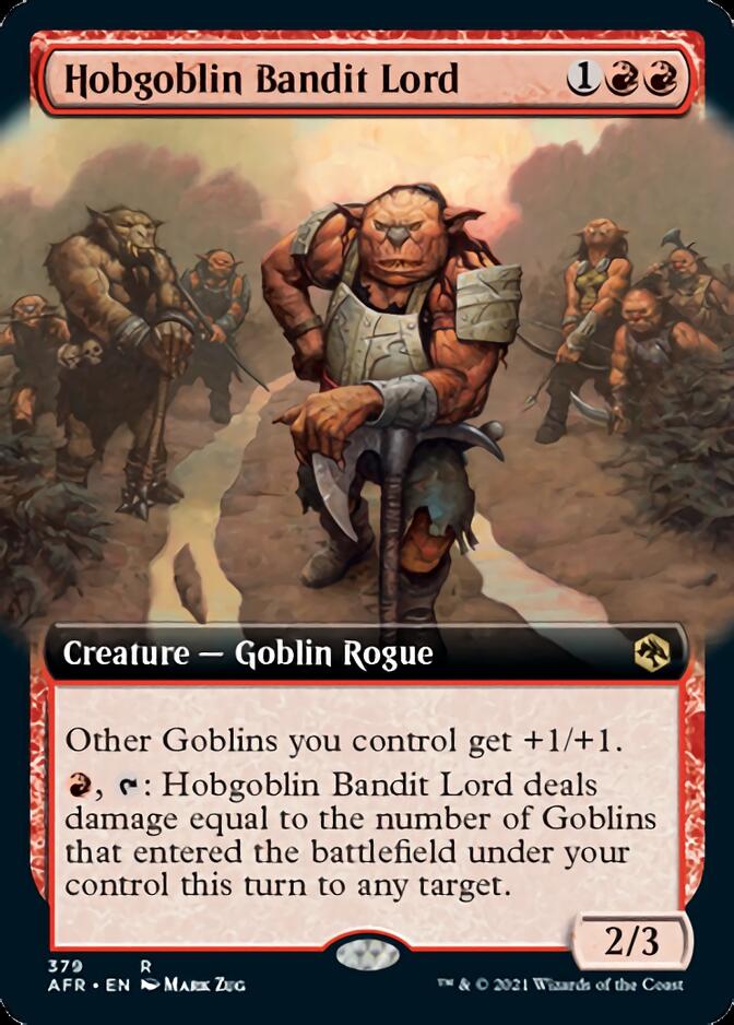 Hobgoblin Bandit Lord (Extended Art) [Dungeons & Dragons: Adventures in the Forgotten Realms] - Magic: The Gathering - Card Brawlers | Quebec | Canada |