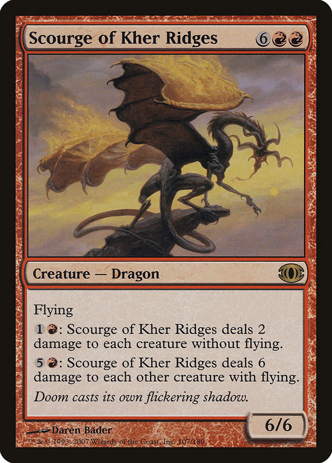 Scourge of Kher Ridges [Future Sight] - Magic: The Gathering - Card Brawlers | Quebec | Canada |