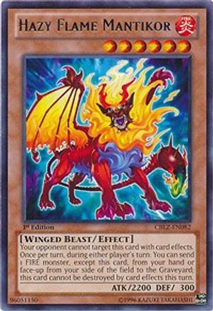 Hazy Flame Mantikor [CBLZ-EN082] Rare - Yu-Gi-Oh! - Card Brawlers | Quebec | Canada |