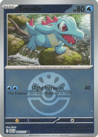 Totodile (Friend Ball) (041/null) - Reverse Holofoil [ME Ascended Heroes] - ME: Ascended Heroes - Card Brawlers | Quebec | Canada |