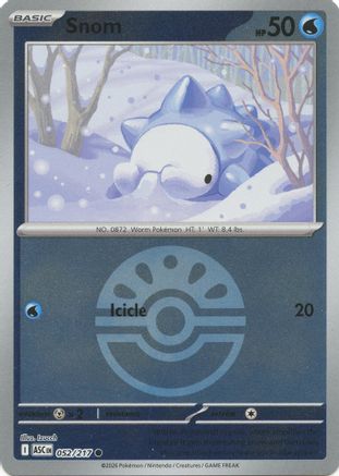 Snom (Friend Ball) (052/null) - Reverse Holofoil [ME Ascended Heroes] - ME: Ascended Heroes - Card Brawlers | Quebec | Canada |