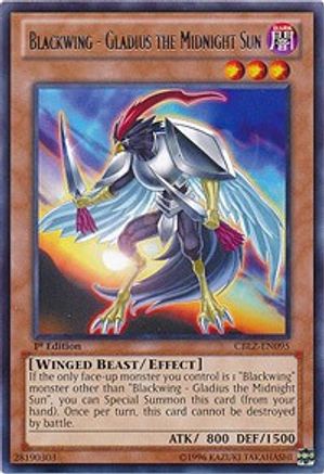 Blackwing - Gladius the Midnight Sun [CBLZ-EN095] Rare - Yu-Gi-Oh! - Card Brawlers | Quebec | Canada |