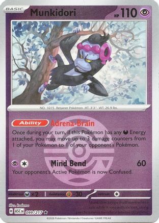 Munkidori (Dusk Ball) (099/null) - Reverse Holofoil [ME Ascended Heroes] - ME: Ascended Heroes - Card Brawlers | Quebec | Canada |