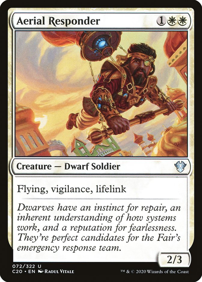 Aerial Responder [Commander 2020] - Magic: The Gathering - Card Brawlers | Quebec | Canada |