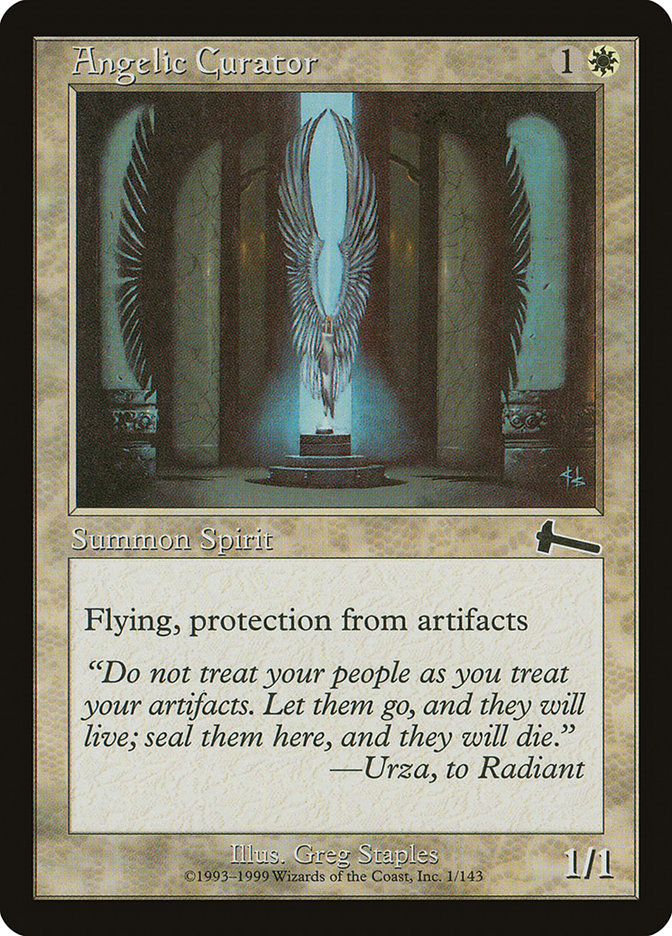 Angelic Curator [Urza's Legacy] - Magic: The Gathering - Card Brawlers | Quebec | Canada |