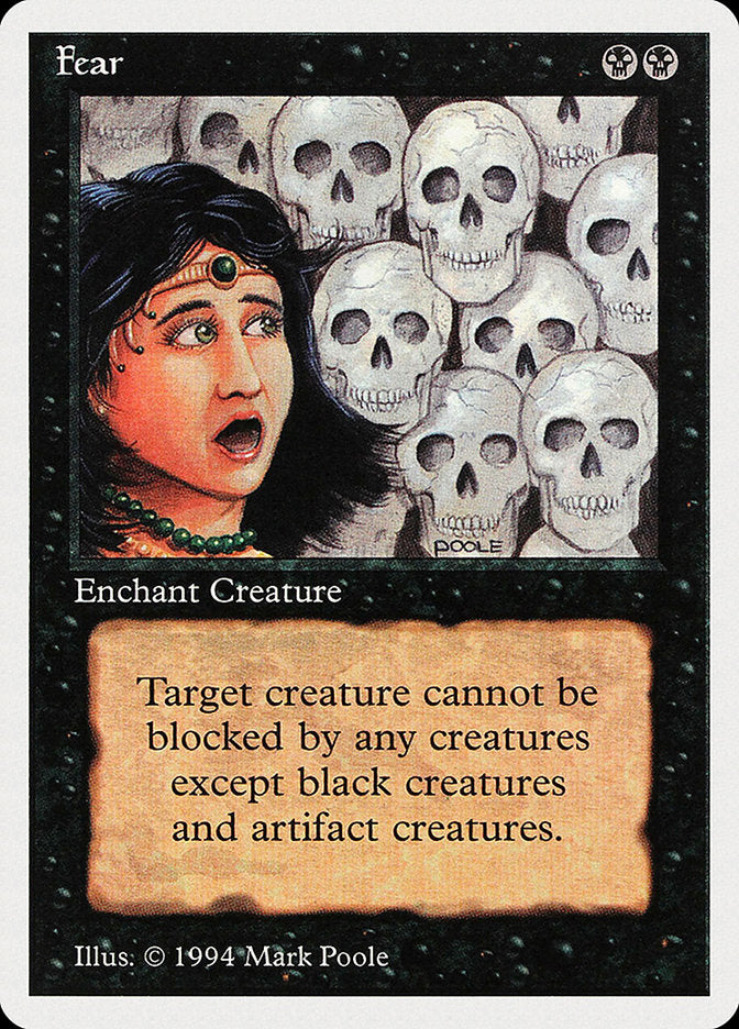 Fear [Summer Magic / Edgar] - Magic: The Gathering - Card Brawlers | Quebec | Canada |