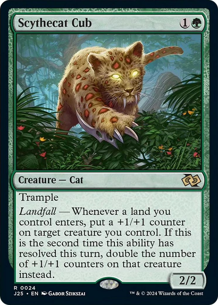 Scythecat Cub [Foundations Jumpstart] - Magic: The Gathering - Card Brawlers | Quebec | Canada |