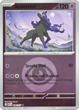 Spectrier (Energy Symbol Pattern) (098/null) - Reverse Holofoil [ME Ascended Heroes] - ME: Ascended Heroes - Card Brawlers | Quebec | Canada |