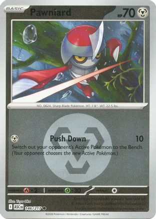 Pawniard (Energy Symbol Pattern) (146/null) - Reverse Holofoil [ME Ascended Heroes] - ME: Ascended Heroes - Card Brawlers | Quebec | Canada |