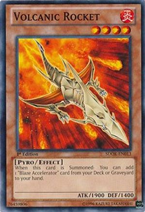 Volcanic Rocket [SDOK-EN013] Common - Yu-Gi-Oh! - Card Brawlers | Quebec | Canada |