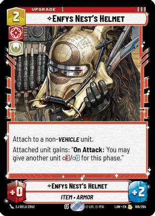 Enfys Nest's Helmet (186/264) - A Lawless Time - A Lawless Time - Card Brawlers | Quebec | Canada |