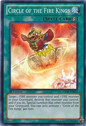 Circle of the Fire Kings [SDOK-EN023] Super Rare - Yu-Gi-Oh! - Card Brawlers | Quebec | Canada |