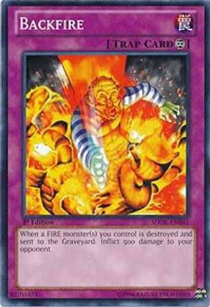 Backfire [SDOK-EN031] Common - Yu-Gi-Oh! - Card Brawlers | Quebec | Canada |