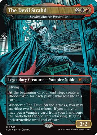 The Devil Strahd - Strefan, Maurer Progenitor (SLD-2501) - Secret Lair Drop Series Foil - Secret Lair Drop Series - Card Brawlers | Quebec | Canada |