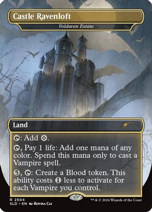 Castle Ravenloft - Voldaren Estate (SLD-2504) - Secret Lair Drop Series - Secret Lair Drop Series - Card Brawlers | Quebec | Canada |