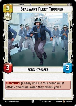 Stalwart Fleet Trooper (254/264) - A Lawless Time - A Lawless Time - Card Brawlers | Quebec | Canada |