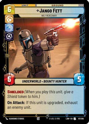 Jango Fett - Wily Mercenary (87/264) - A Lawless Time - A Lawless Time - Card Brawlers | Quebec | Canada |