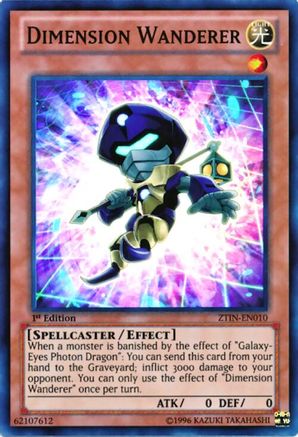 Dimension Wanderer [ZTIN-EN010] Super Rare - Yu-Gi-Oh! - Card Brawlers | Quebec | Canada |