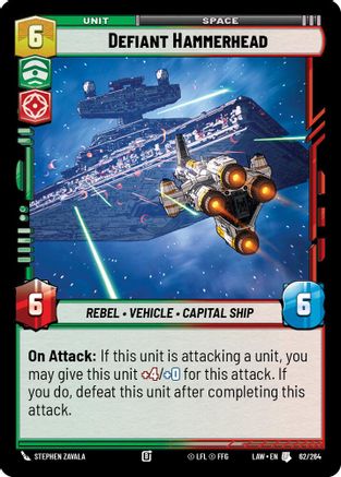Defiant Hammerhead (62/264) - A Lawless Time - A Lawless Time - Card Brawlers | Quebec | Canada |