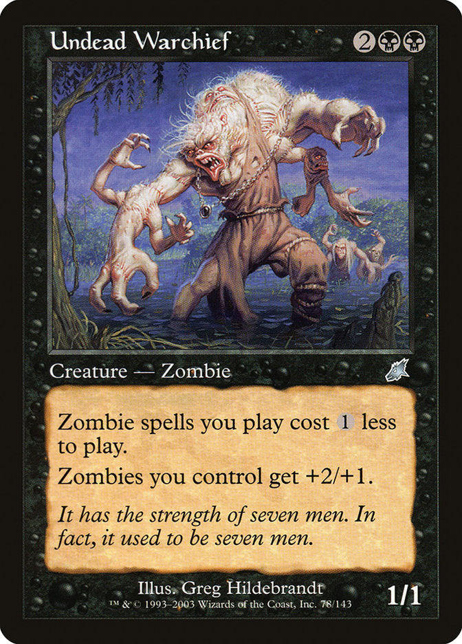 Undead Warchief [Scourge] - Magic: The Gathering - Card Brawlers | Quebec | Canada |