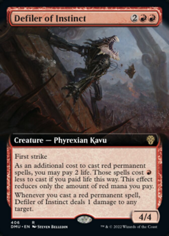 Defiler of Instinct (Extended Art) [Dominaria United] - Magic: The Gathering - Card Brawlers | Quebec | Canada |