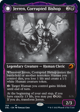 Jerren, Corrupted Bishop // Ormendahl, the Corrupted [Innistrad: Double Feature] - Magic: The Gathering - Card Brawlers | Quebec | Canada |