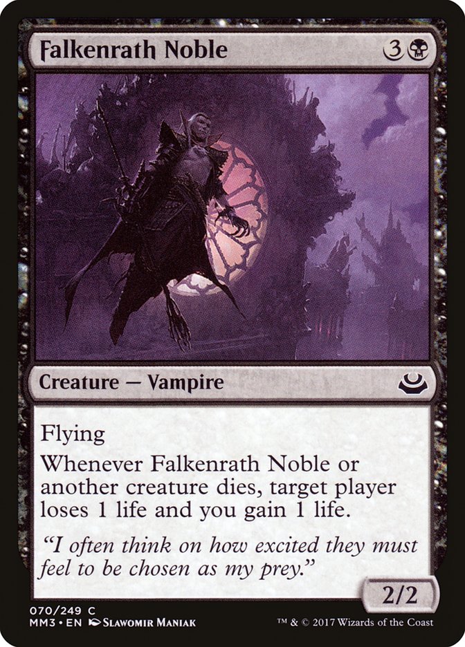 Falkenrath Noble [Modern Masters 2017] - Magic: The Gathering - Card Brawlers | Quebec | Canada |