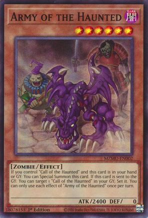 Army of the Haunted [MZMU-EN002] Super Rare - Maze of Muertos - Card Brawlers | Quebec | Canada |