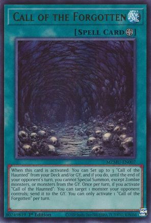Call of the Forgotten [MZMU-EN007] Ultra Rare - Maze of Muertos - Card Brawlers | Quebec | Canada |