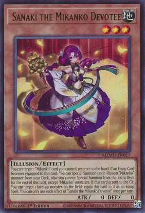 Sanaki the Mikanko Devotee [MZMU-EN017] Ultra Rare - Maze of Muertos - Card Brawlers | Quebec | Canada |