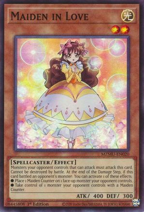 Maiden in Love [MZMU-EN020] Super Rare - Maze of Muertos - Card Brawlers | Quebec | Canada |