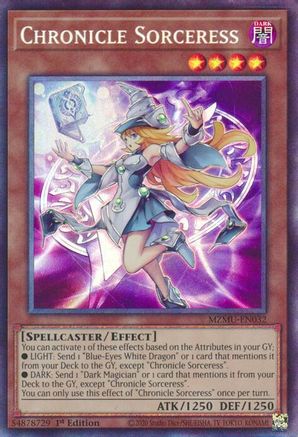 Chronicle Sorceress [MZMU-EN032] Collector's Rare