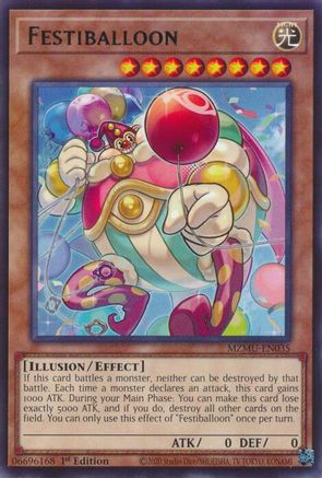 Festiballoon [MZMU-EN035] Rare - Maze of Muertos - Card Brawlers | Quebec | Canada |