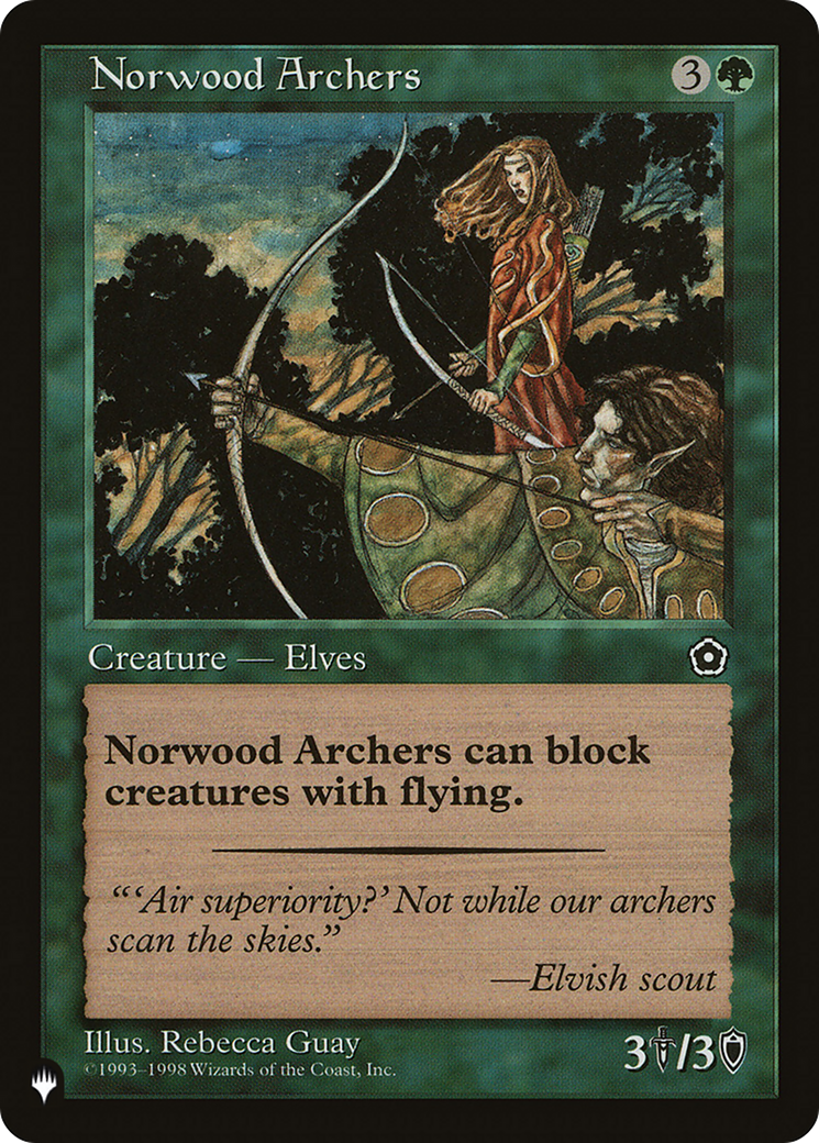 Norwood Archers [The List] - Magic: The Gathering - Card Brawlers | Quebec | Canada |