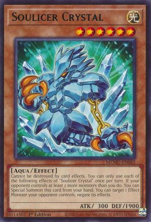 Soulicer Crystal [MZMU-EN042] Rare - Maze of Muertos - Card Brawlers | Quebec | Canada |