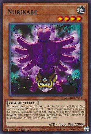 Nurikabe [MZMU-EN044] Rare - Maze of Muertos - Card Brawlers | Quebec | Canada |