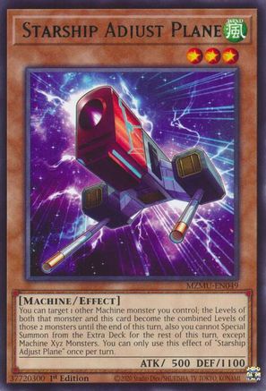 Starship Adjust Plane [MZMU-EN049] Rare - Maze of Muertos - Card Brawlers | Quebec | Canada |