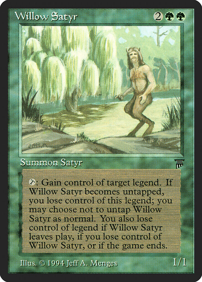 Willow Satyr [Legends] - Magic: The Gathering - Card Brawlers | Quebec | Canada |