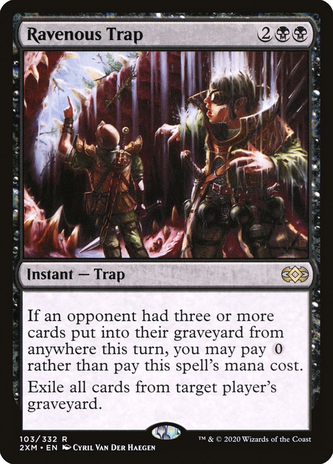 Ravenous Trap [Double Masters] - Magic: The Gathering - Card Brawlers | Quebec | Canada |
