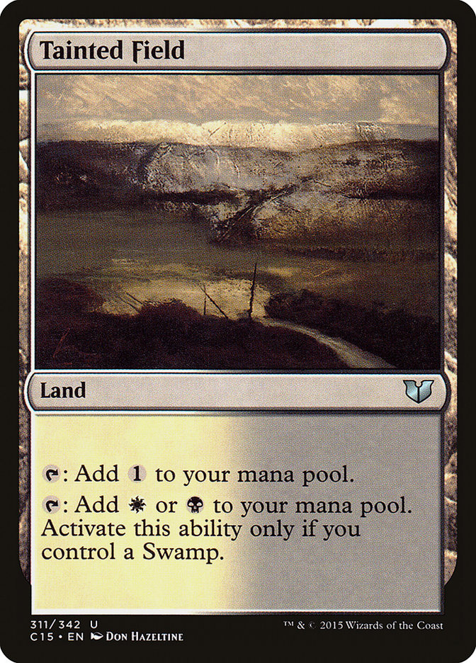 Tainted Field [Commander 2015] - Magic: The Gathering - Card Brawlers | Quebec | Canada |