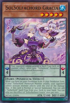 SolSolfachord Gracia [MZMU-EN096] Rare - Maze of Muertos - Card Brawlers | Quebec | Canada |
