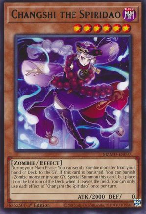 Changshi the Spiridao [MZMU-EN097] Rare - Maze of Muertos - Card Brawlers | Quebec | Canada |