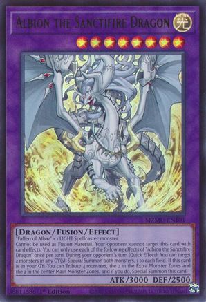 Albion the Sanctifire Dragon [MZMU-EN101] Ultra Rare - Maze of Muertos - Card Brawlers | Quebec | Canada |