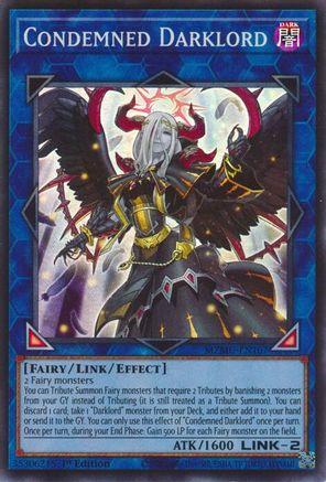 Condemned Darklord [MZMU-EN107] Super Rare - Maze of Muertos - Card Brawlers | Quebec | Canada |