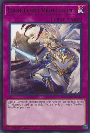 Darklord Rebellion [MZMU-EN123] Rare - Maze of Muertos - Card Brawlers | Quebec | Canada |