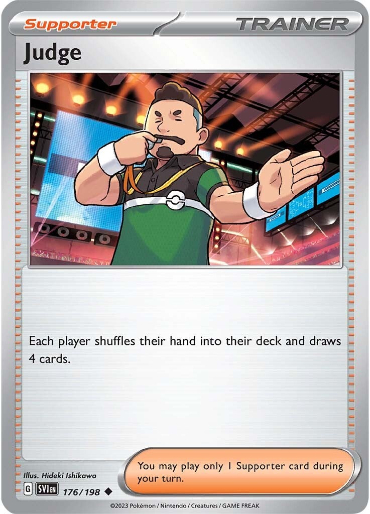 Judge (176/198) [Scarlet & Violet: Base Set] - Pokémon - Card Brawlers | Quebec | Canada |