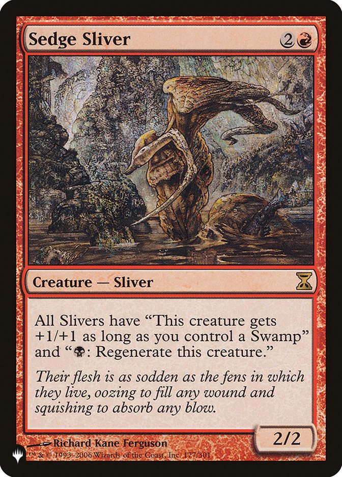 Sedge Sliver [The List] - Magic: The Gathering - Card Brawlers | Quebec | Canada |